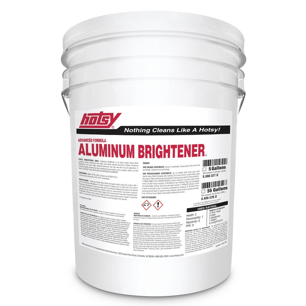 Aluminum Brightener | Hotsy