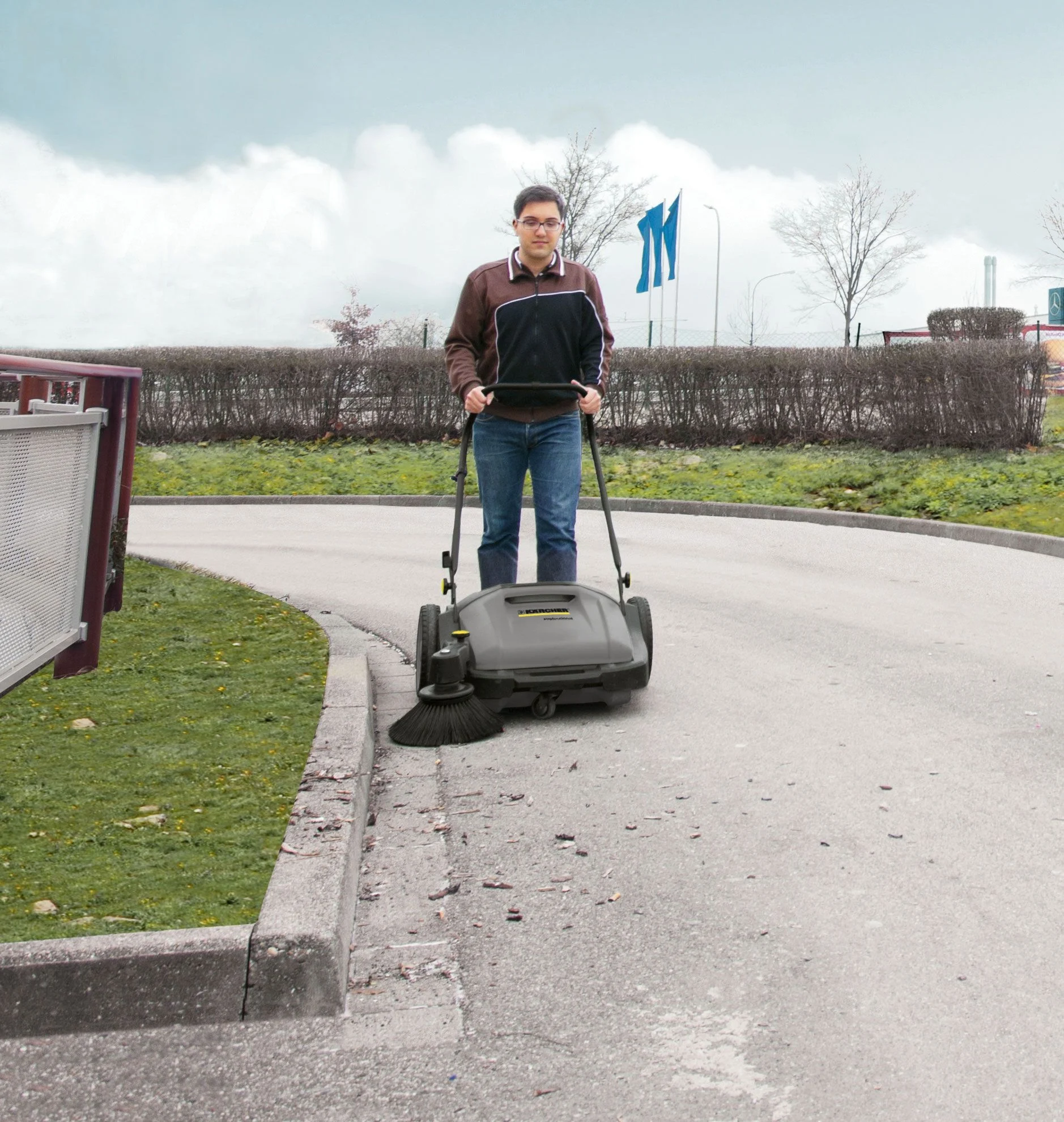 Floor sweeper 12