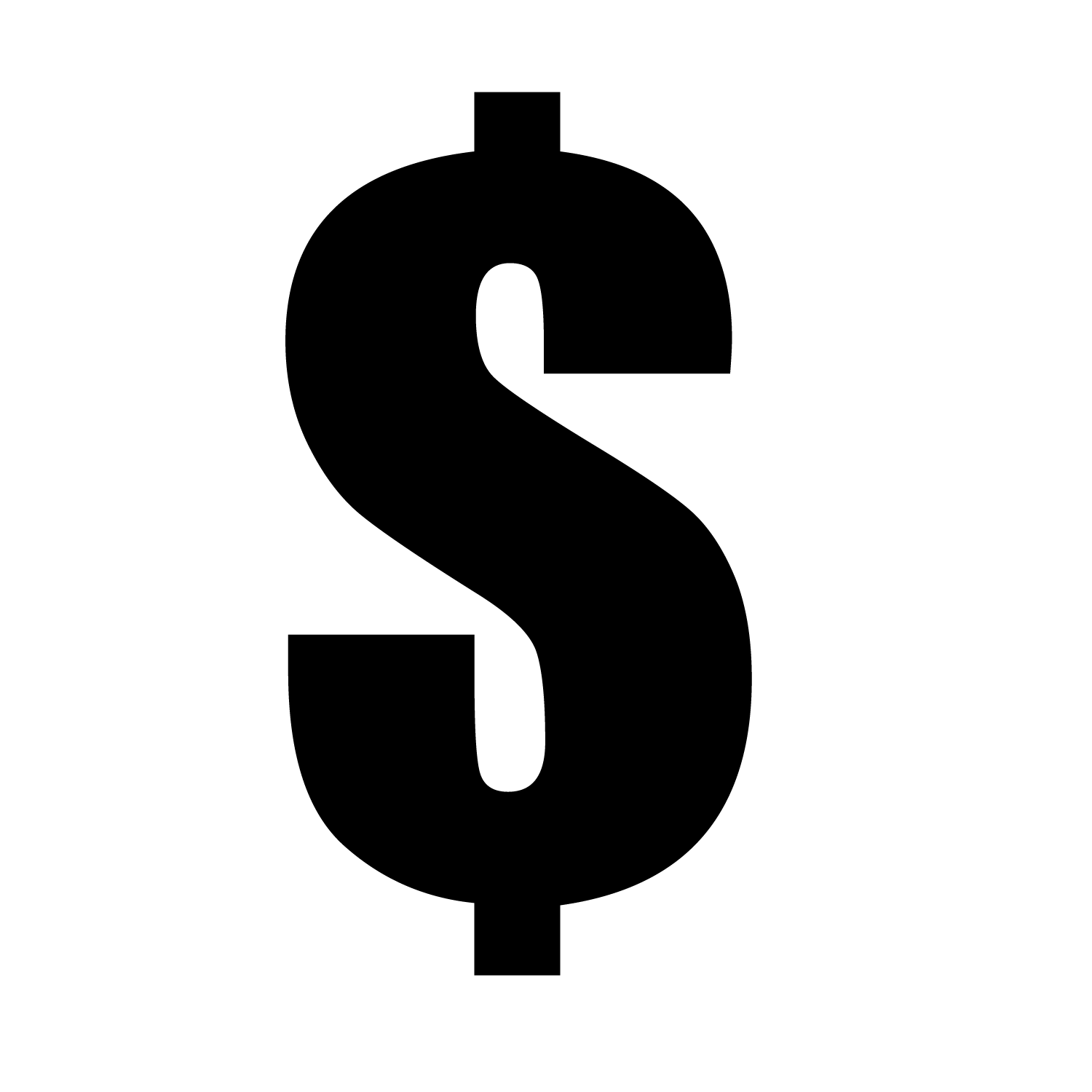 dollar sign symbol