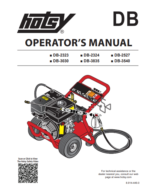 Hotsy Db Series